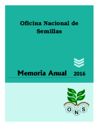 Memoria Institucional Año 2016