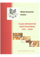 Plan Anual Operativo – Año 2020