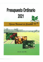 Presupuesto Ordinario 2021, Parte 1
