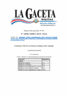 Normas Técnicas Semilla de Arroz