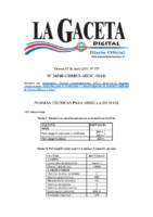 Normas Técnicas Semilla de Maíz